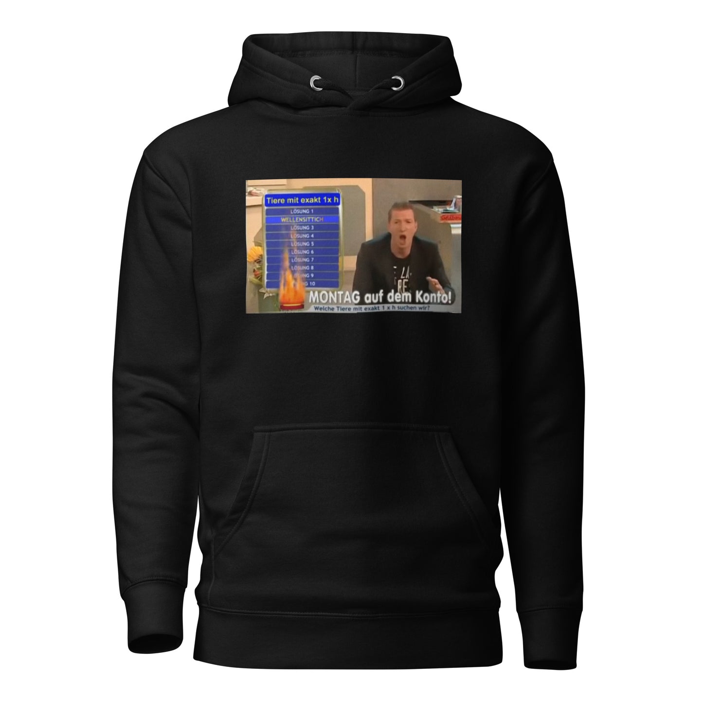 GRÖSSTER TV-AUSRASTER "Besonnenheit" - Hoodie