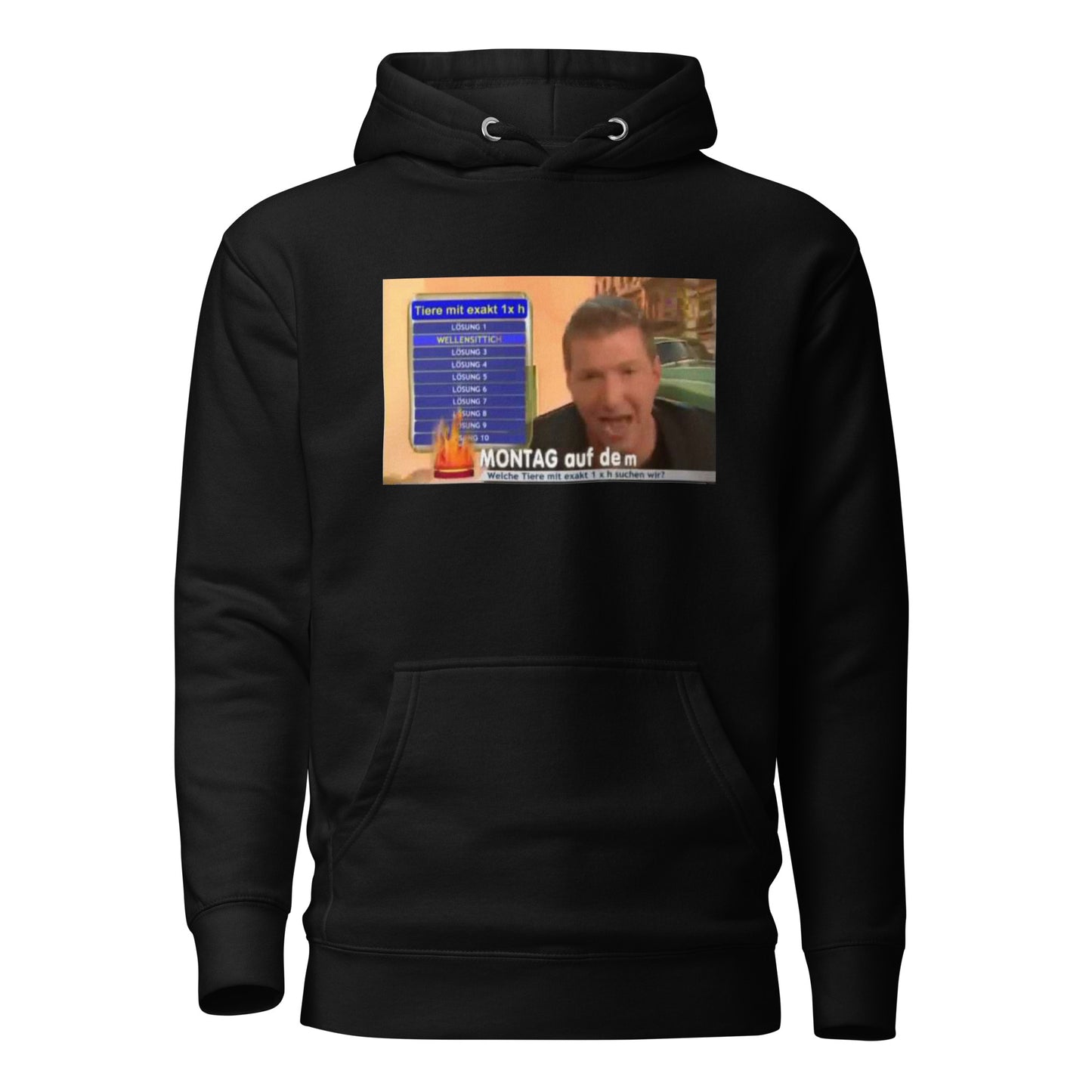 GRÖSSTER TV-AUSRASTER "Selbstbeherrschung" - Hoodie