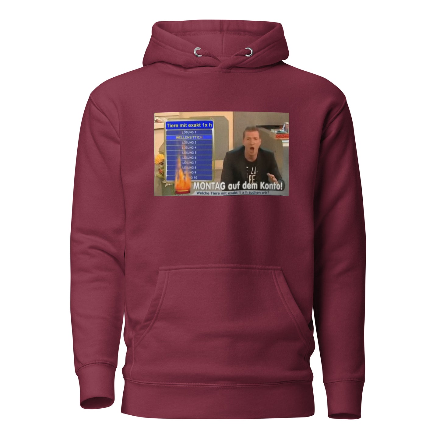 GRÖSSTER TV-AUSRASTER "Besonnenheit" - Hoodie