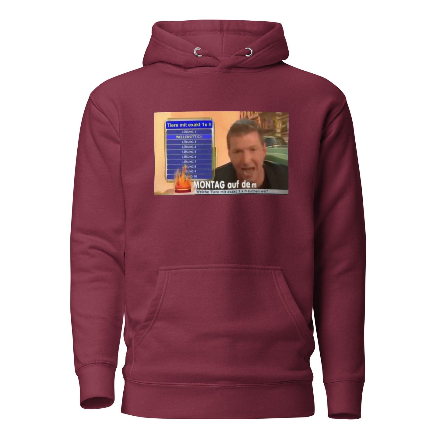 GRÖSSTER TV-AUSRASTER "Selbstbeherrschung" - Hoodie