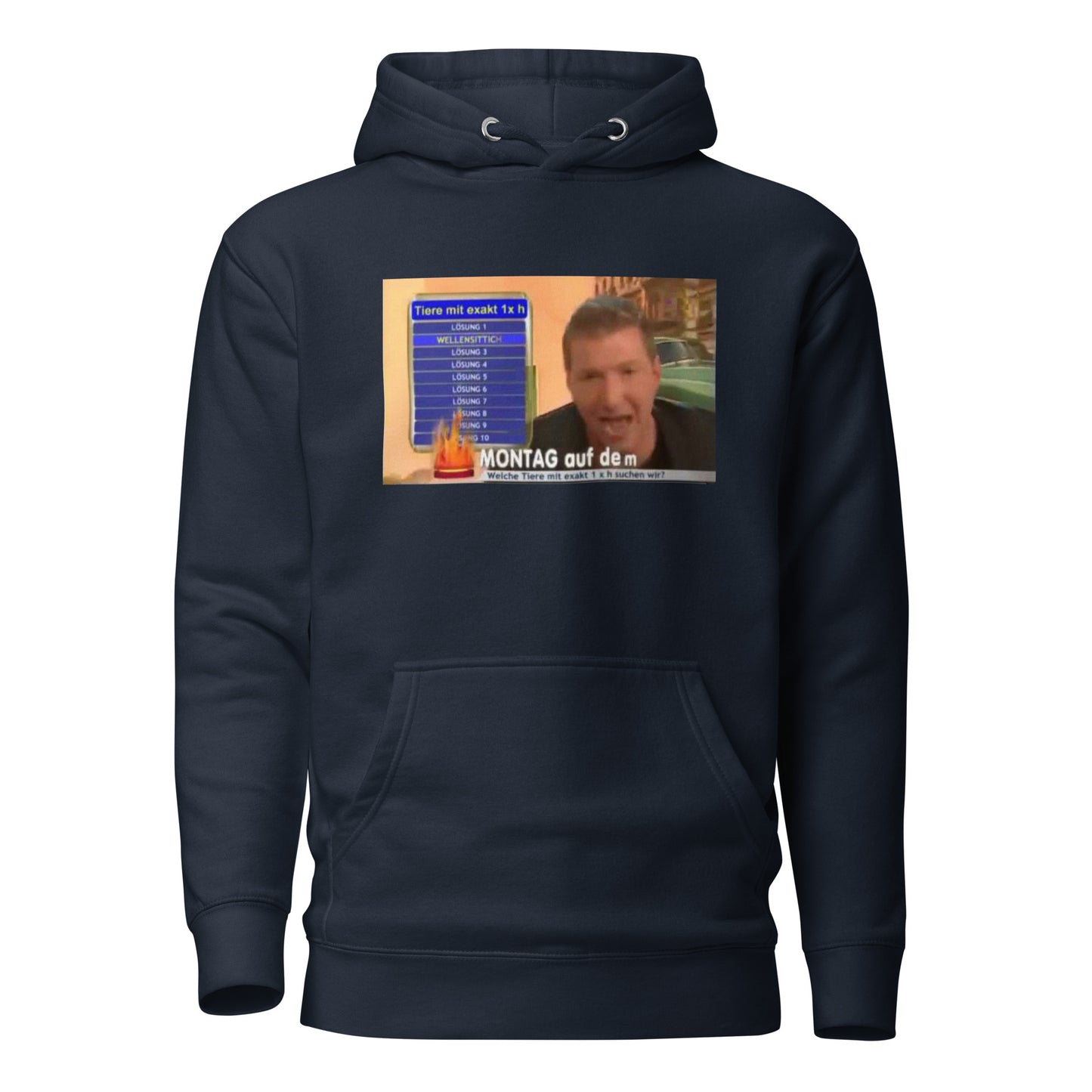 GRÖSSTER TV-AUSRASTER "Selbstbeherrschung" - Hoodie