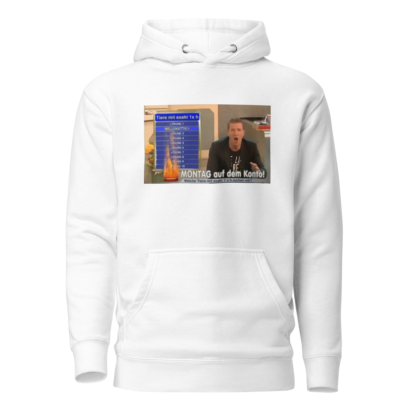 GRÖSSTER TV-AUSRASTER "Besonnenheit" - Hoodie