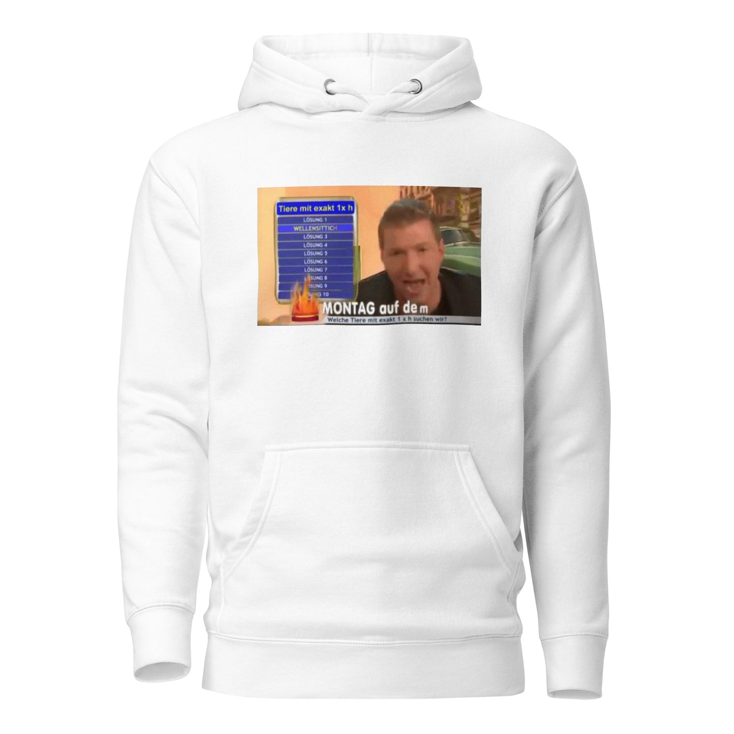 GRÖSSTER TV-AUSRASTER "Selbstbeherrschung" - Hoodie