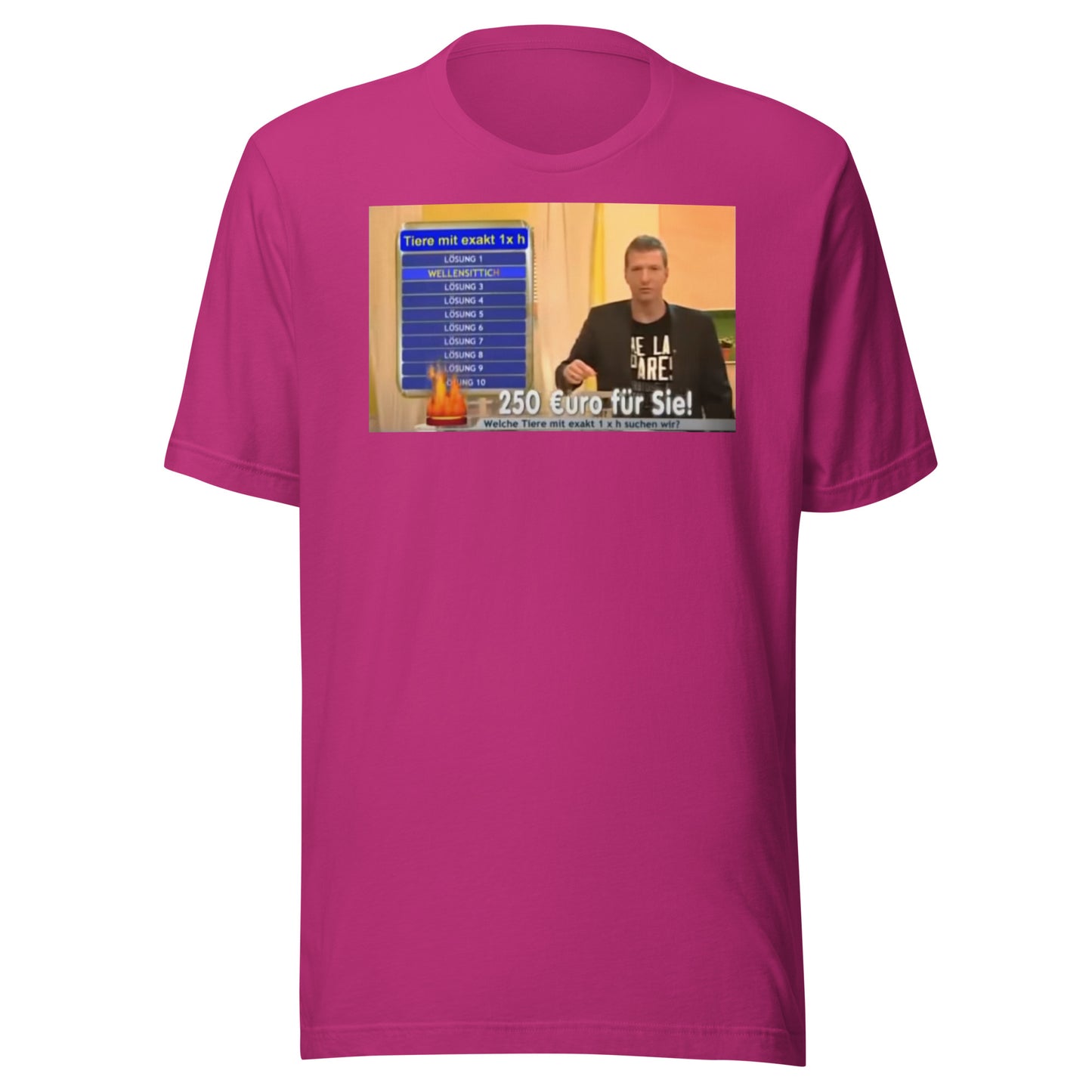 GRÖSSTER TV-AUSRASTER "Erkenntnis" - T-Shirt