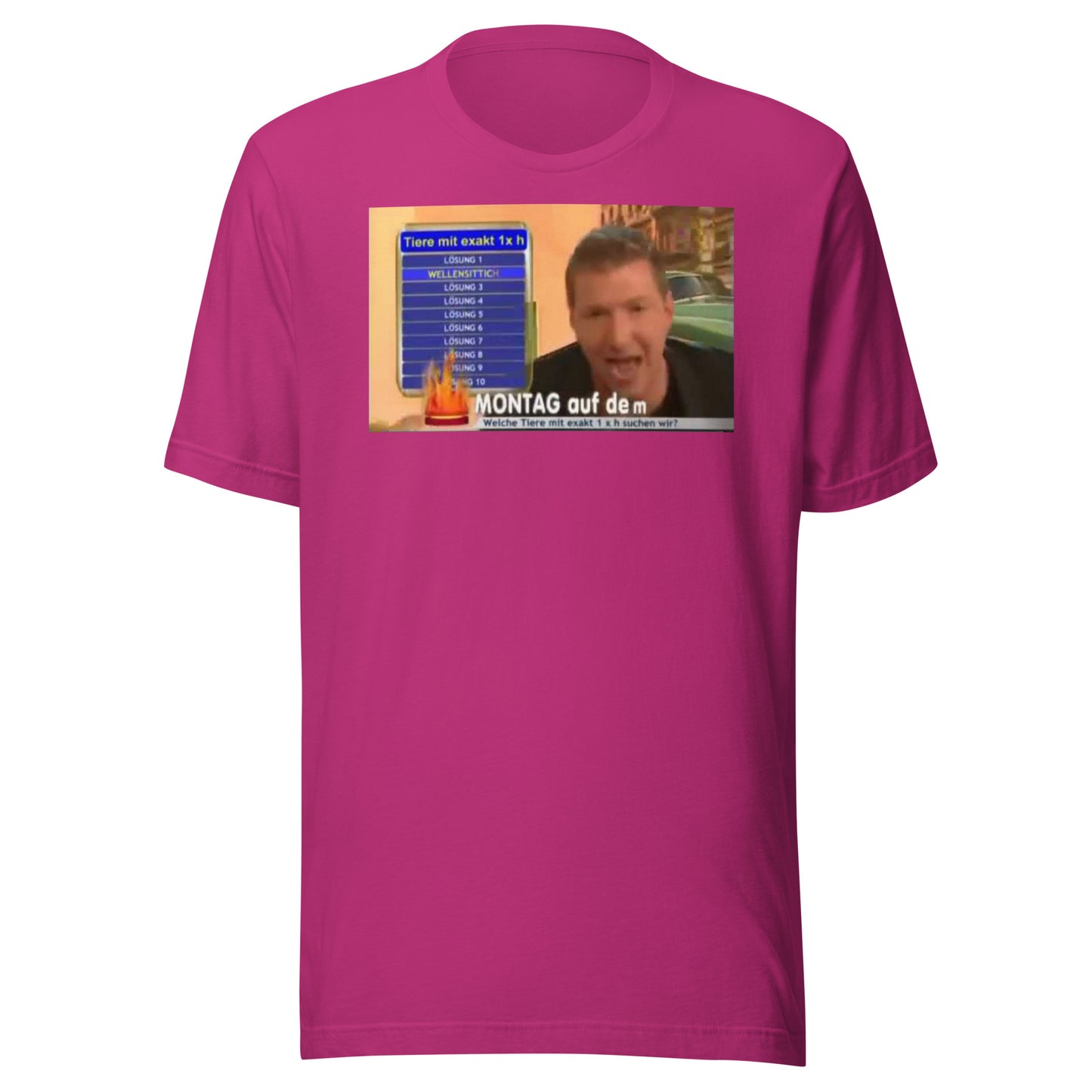 GRÖSSTER TV-AUSRASTER "Selbstbeherrschung" - T-Shirt