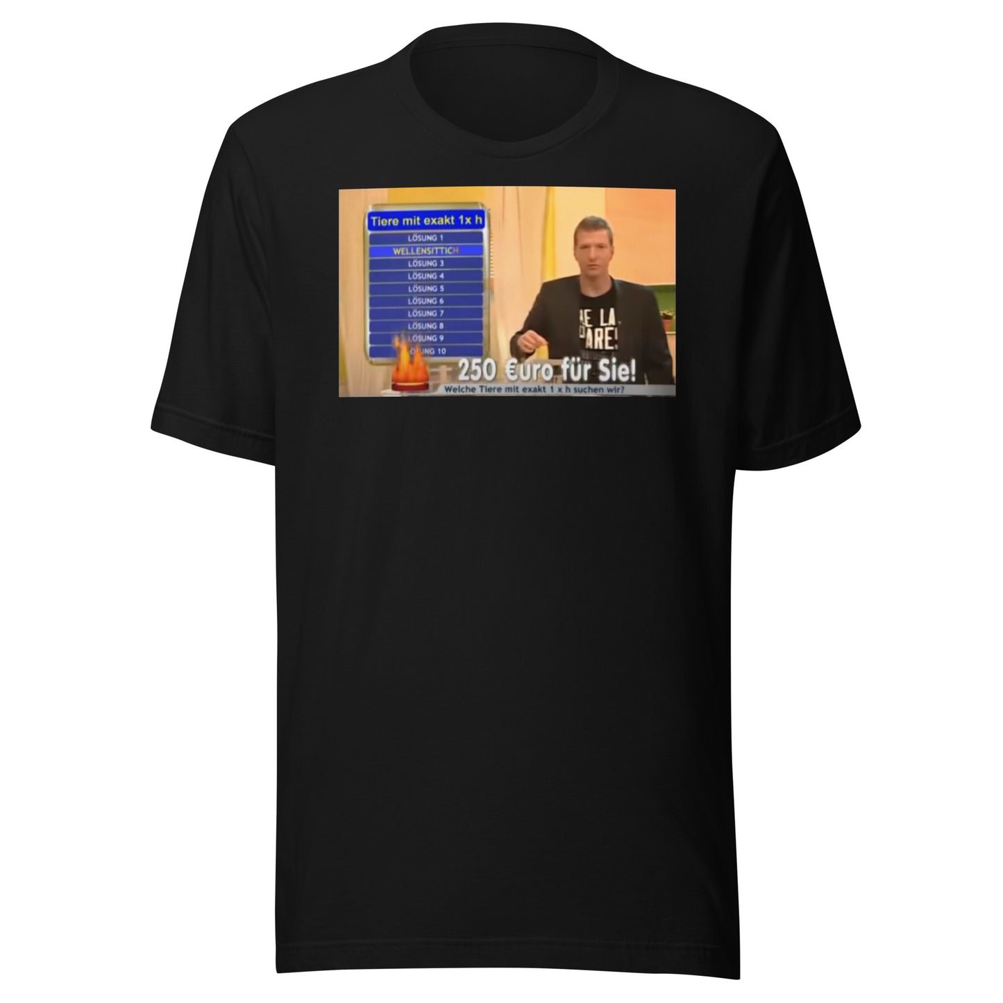 GRÖSSTER TV-AUSRASTER "Erkenntnis" - T-Shirt