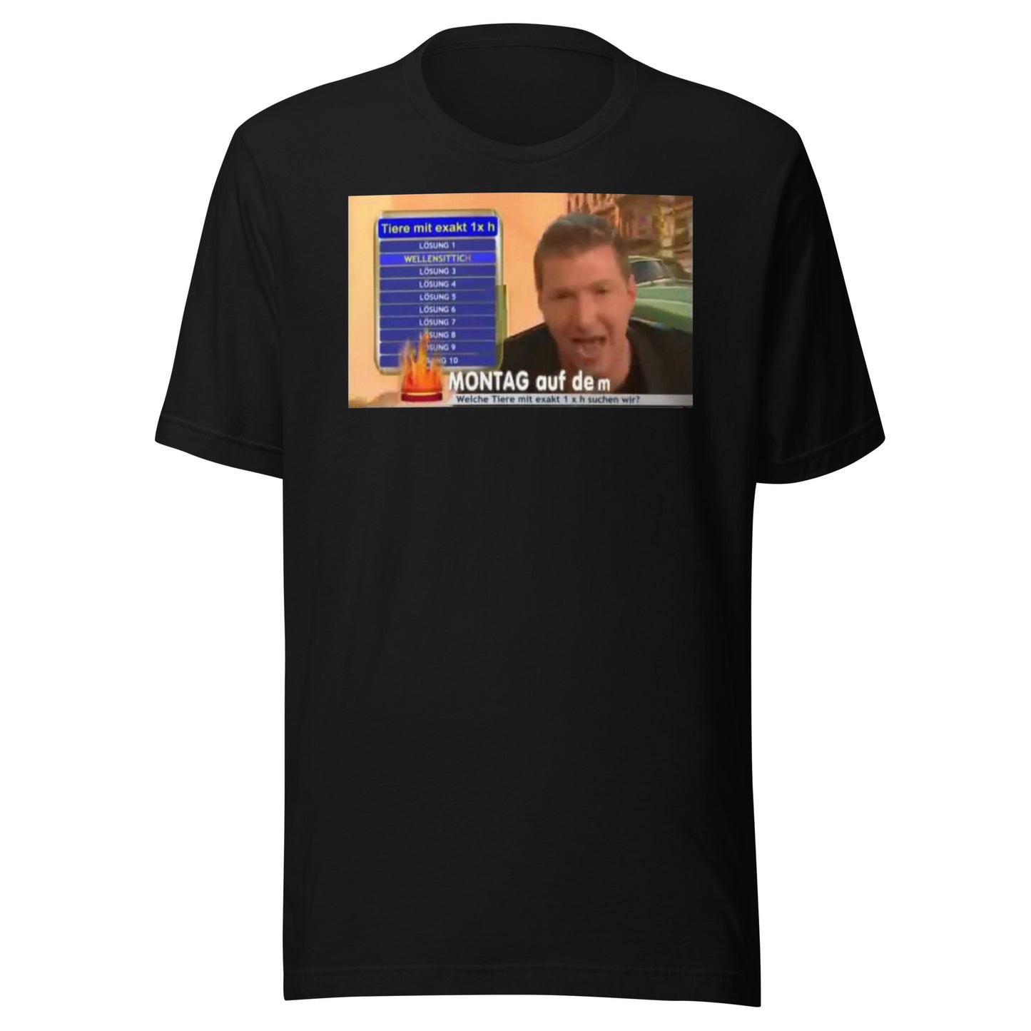 GRÖSSTER TV-AUSRASTER "Selbstbeherrschung" - T-Shirt