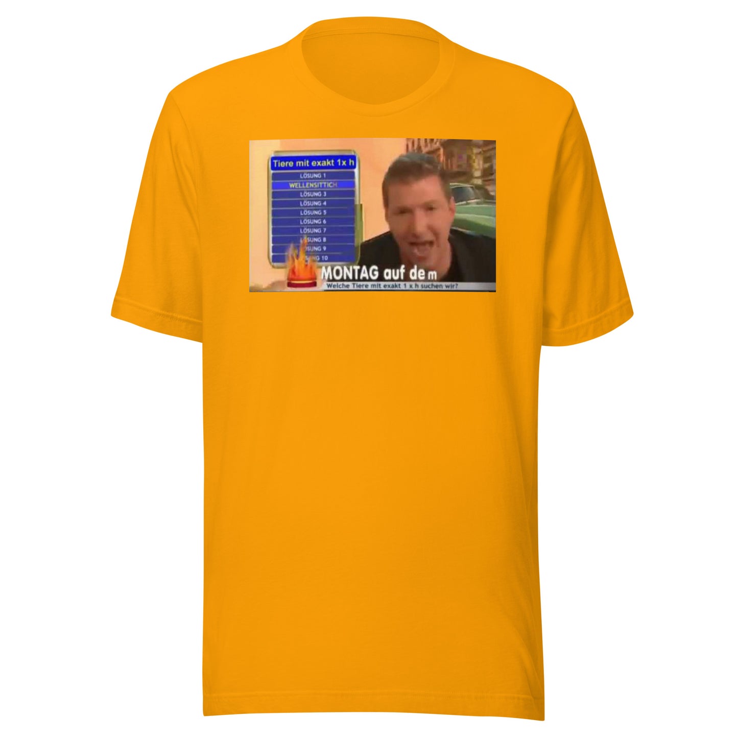 GRÖSSTER TV-AUSRASTER "Selbstbeherrschung" - T-Shirt