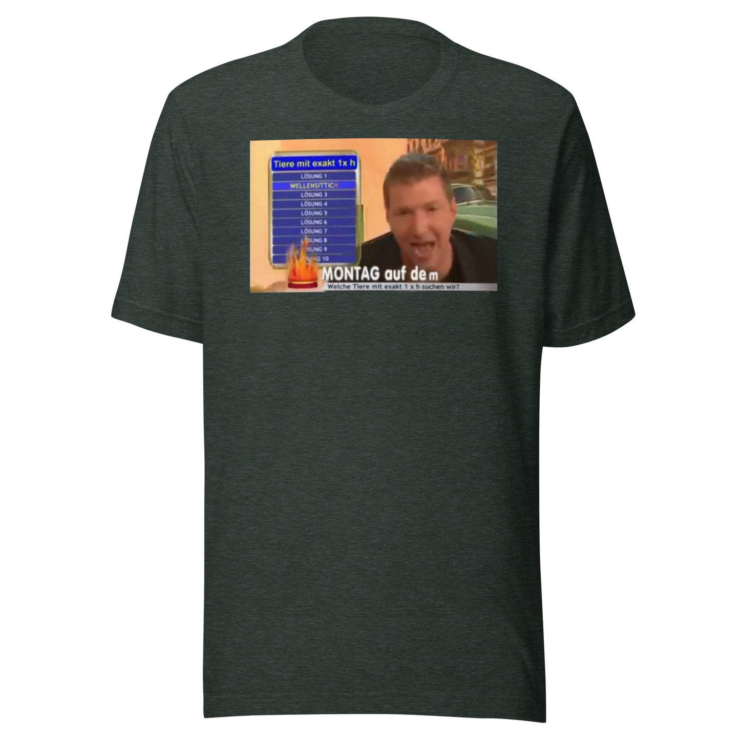 GRÖSSTER TV-AUSRASTER "Selbstbeherrschung" - T-Shirt