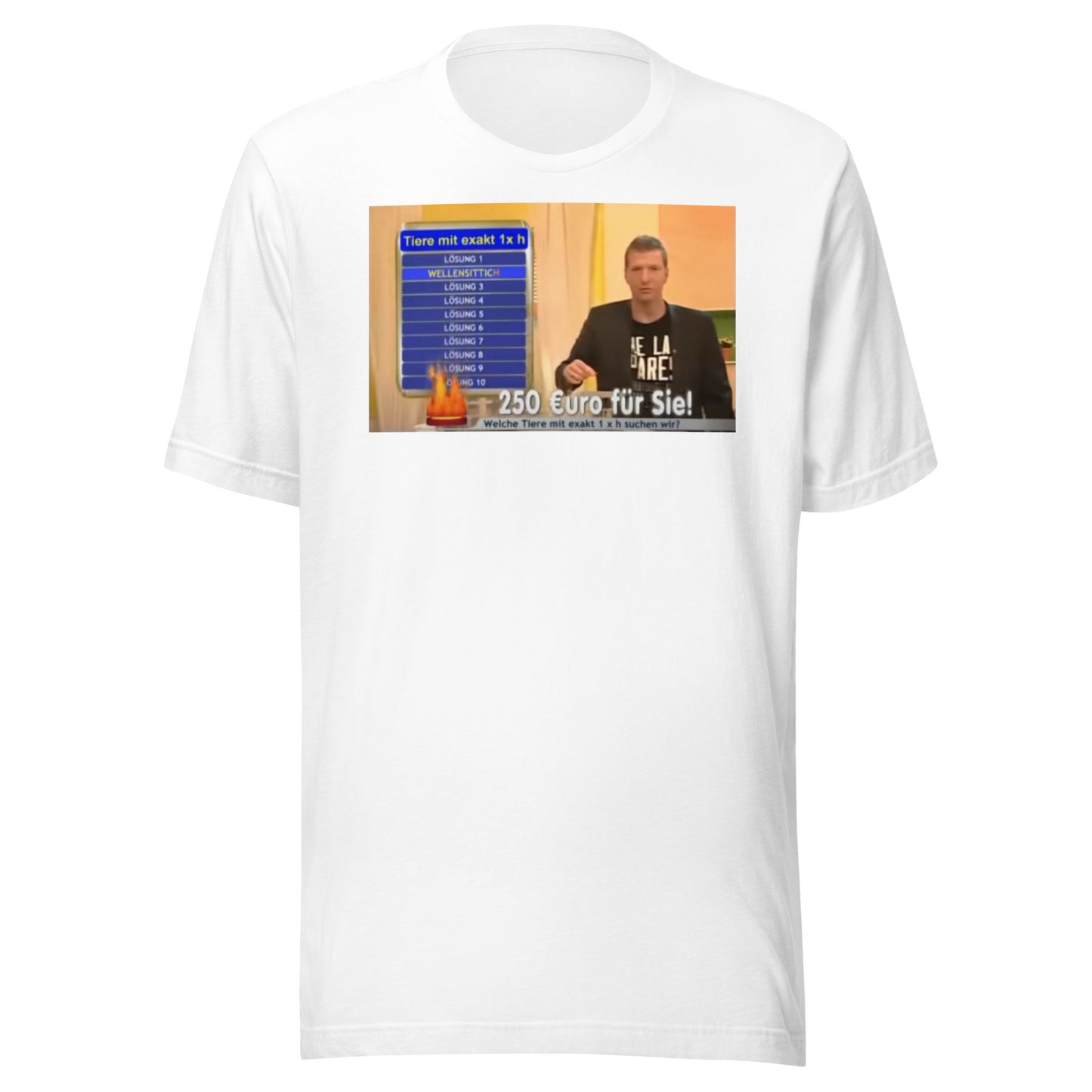 GRÖSSTER TV-AUSRASTER "Erkenntnis" - T-Shirt