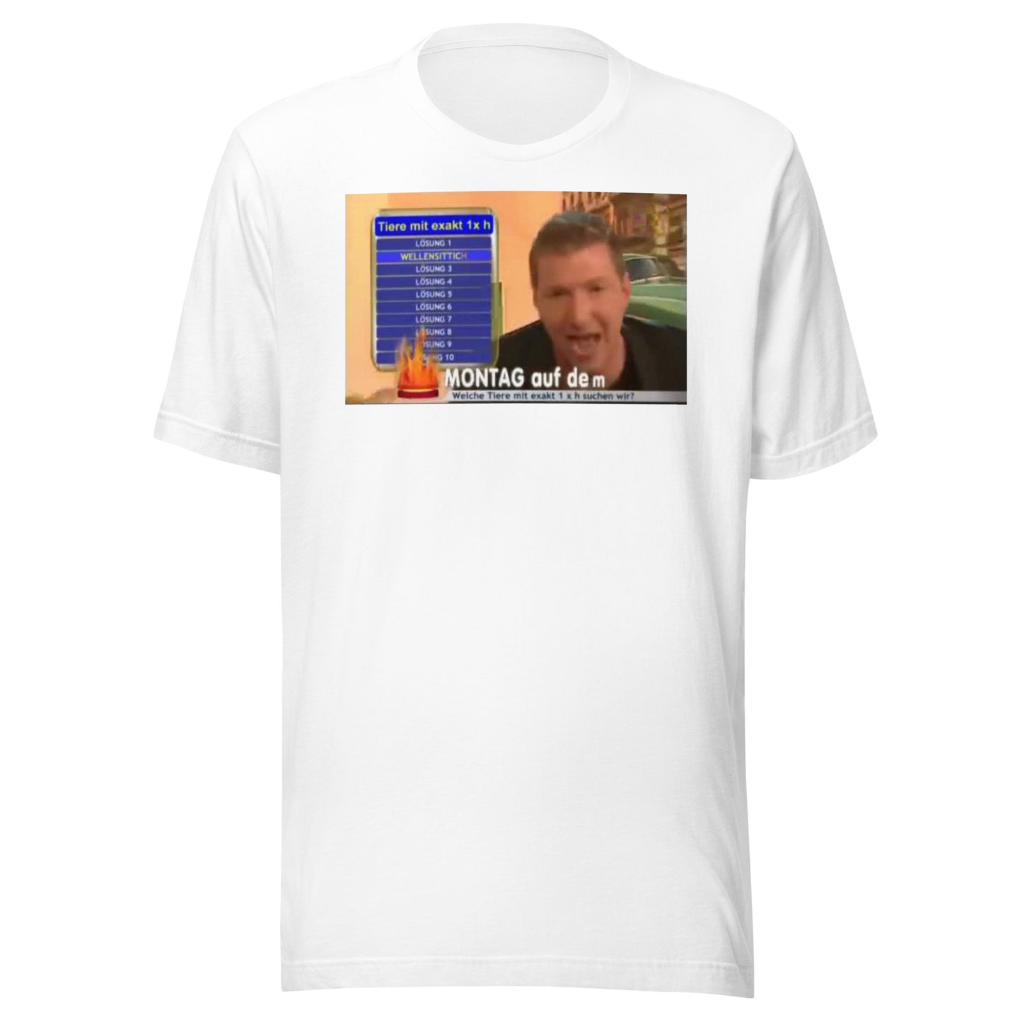 GRÖSSTER TV-AUSRASTER "Selbstbeherrschung" - T-Shirt