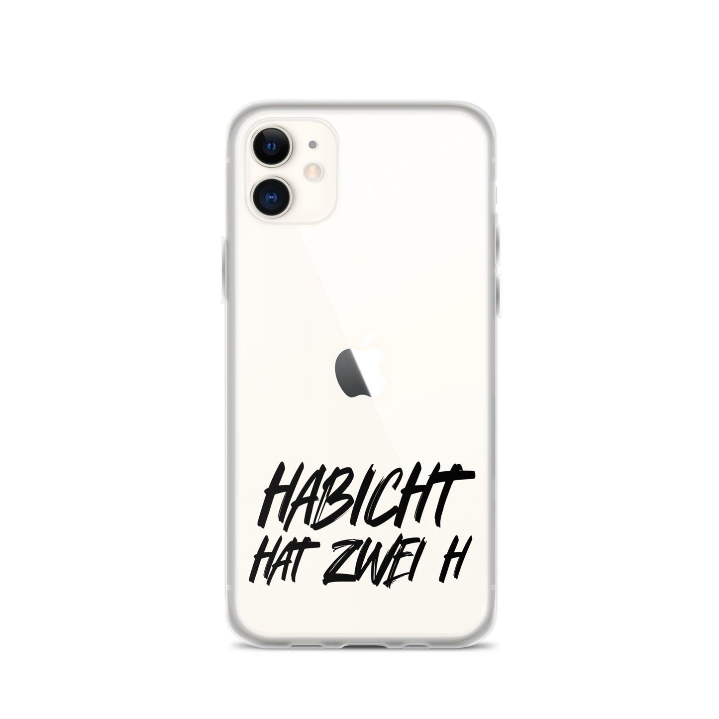 HABICHT HAT ZWEI H iPhone-Hülle - MAXIMALSCHRADIN