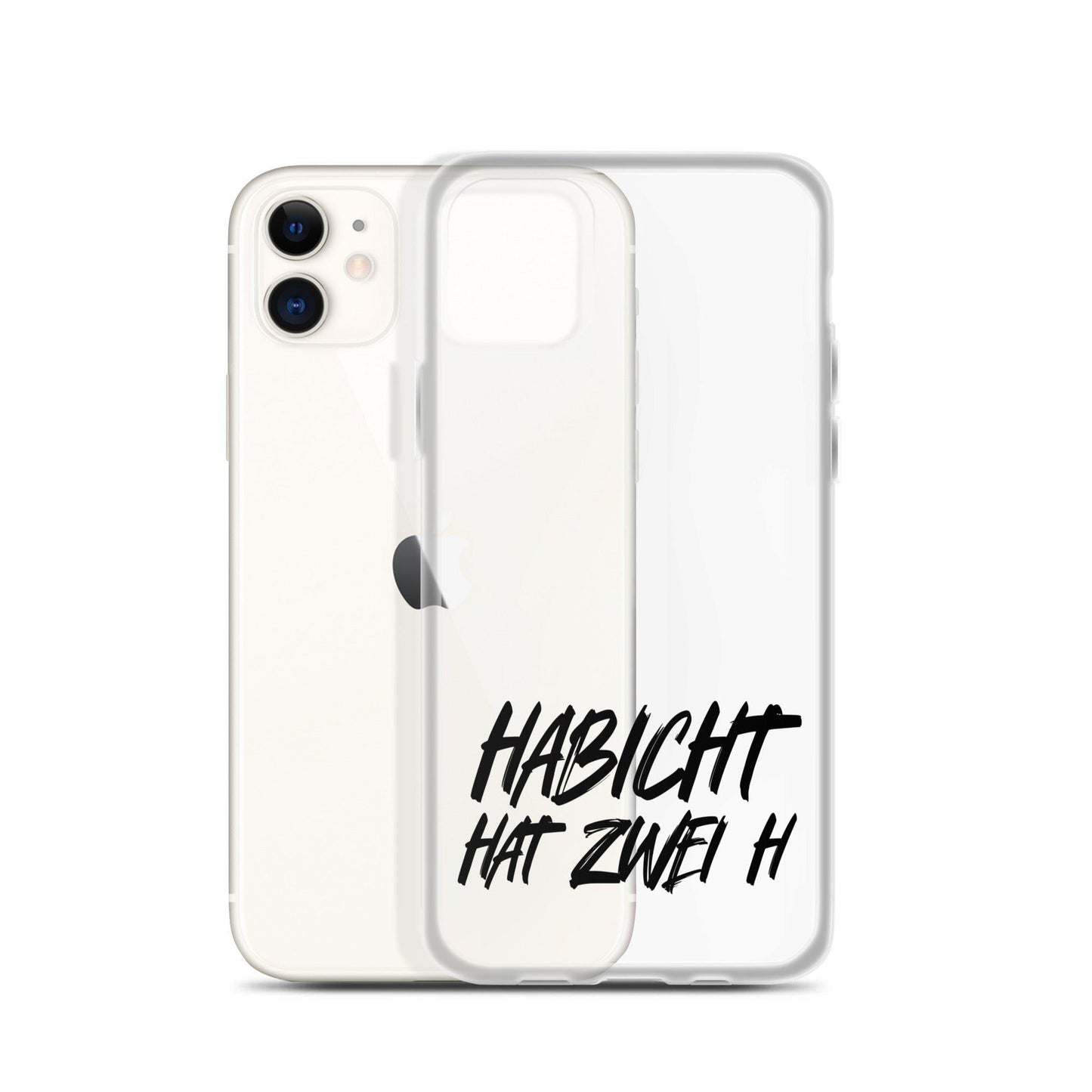 HABICHT HAT ZWEI H iPhone-Hülle - MAXIMALSCHRADIN