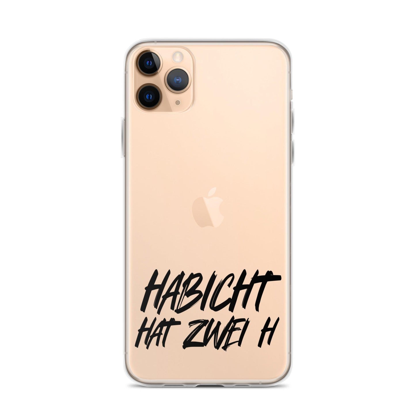 HABICHT HAT ZWEI H iPhone-Hülle - MAXIMALSCHRADIN