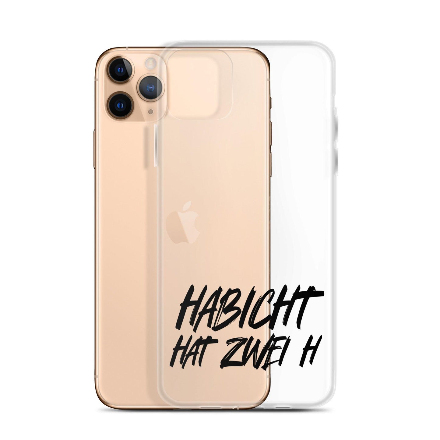 HABICHT HAT ZWEI H iPhone-Hülle - MAXIMALSCHRADIN