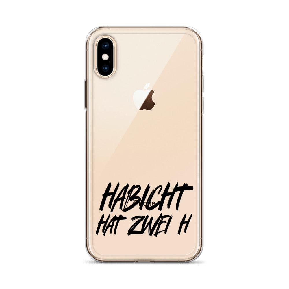 HABICHT HAT ZWEI H iPhone-Hülle - MAXIMALSCHRADIN