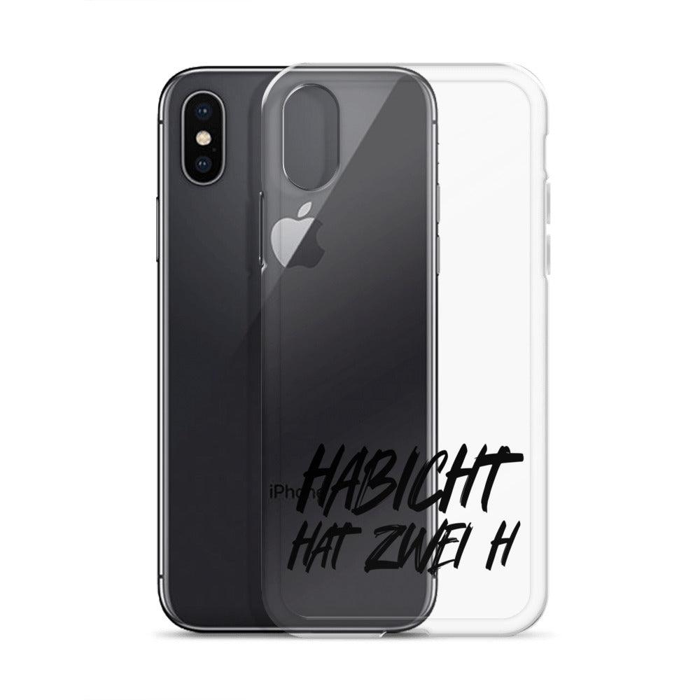 HABICHT HAT ZWEI H iPhone-Hülle - MAXIMALSCHRADIN