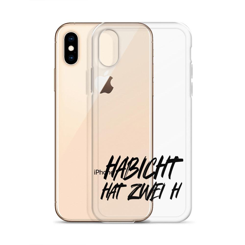 HABICHT HAT ZWEI H iPhone-Hülle - MAXIMALSCHRADIN