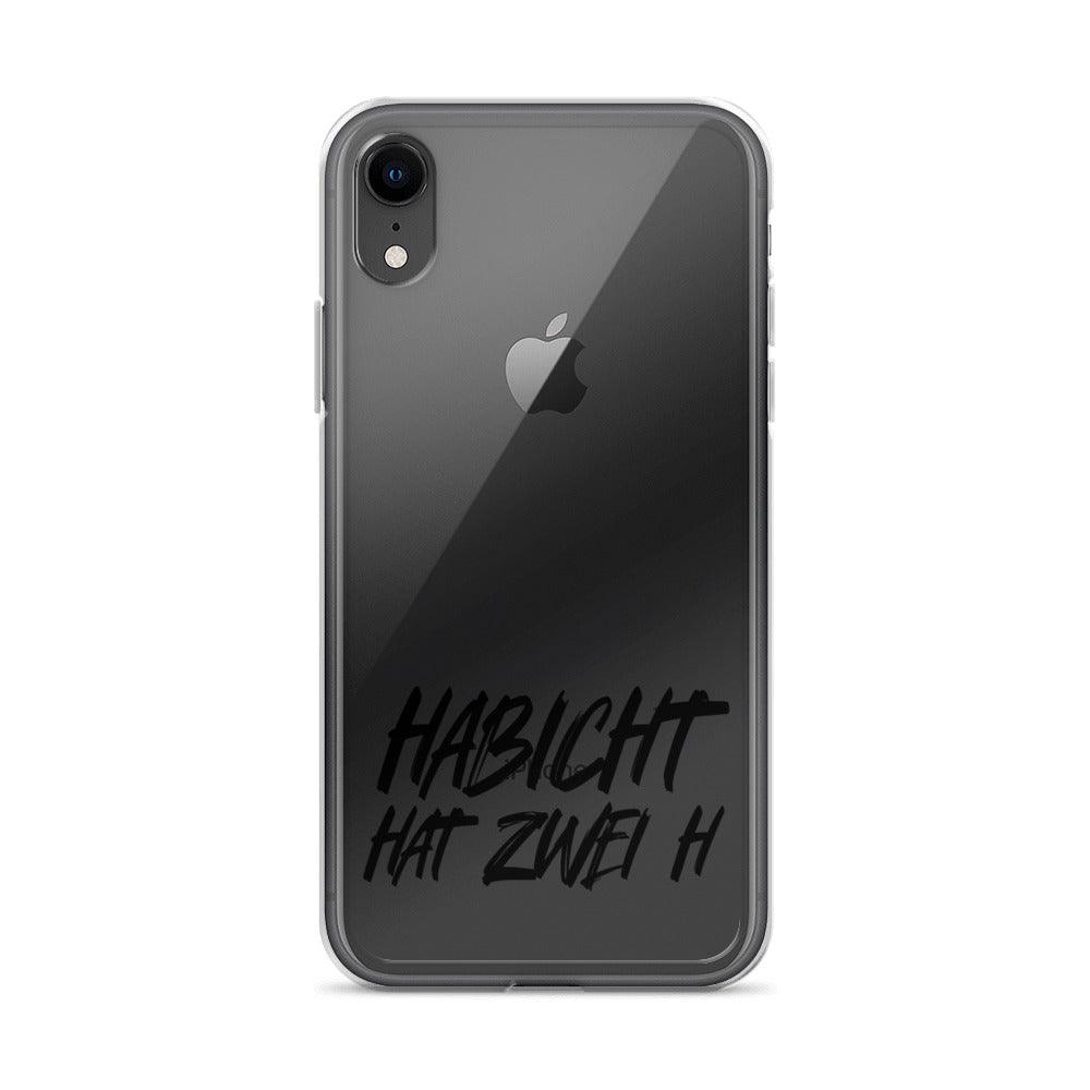 HABICHT HAT ZWEI H iPhone-Hülle - MAXIMALSCHRADIN
