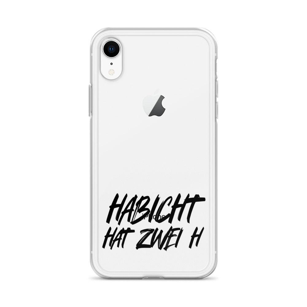 HABICHT HAT ZWEI H iPhone-Hülle - MAXIMALSCHRADIN