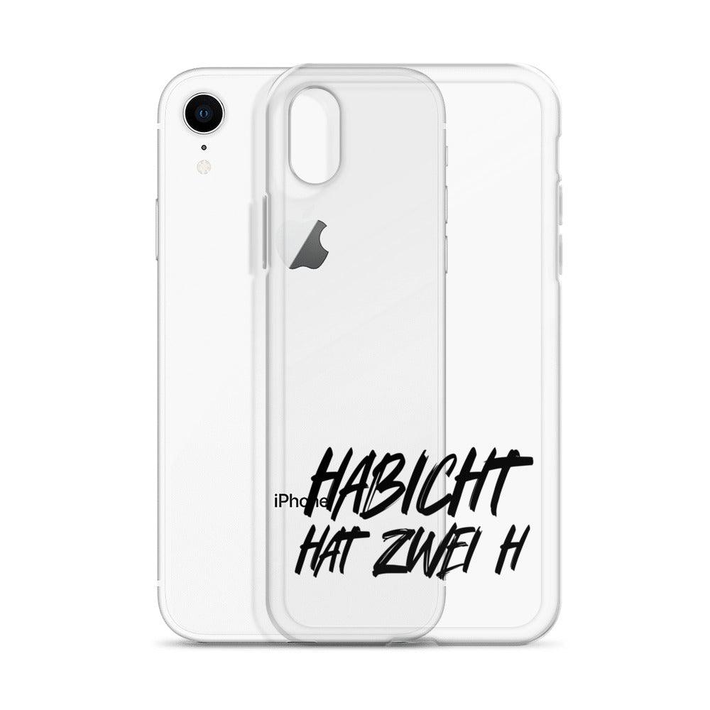 HABICHT HAT ZWEI H iPhone-Hülle - MAXIMALSCHRADIN
