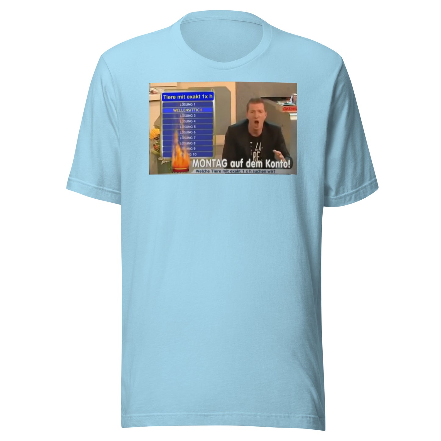 GRÖSSTER TV-AUSRASTER "Besonnenheit" - T-Shirt